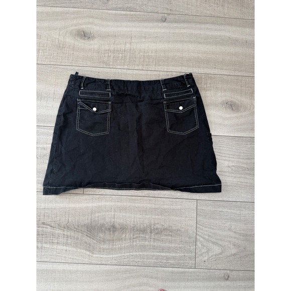 Bianca Nygard Weekend Pants - Bianca Nygard Weekend Black Contrast Stitch Cargo Skort Womens Size 16 90178285